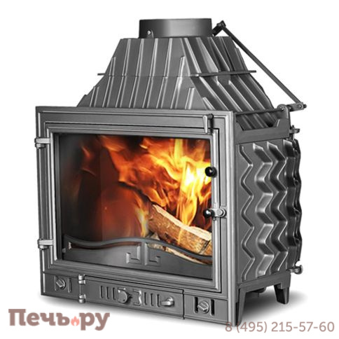 Каминная чугунная топка  Kaw-Met W3 16,7 кВт фото