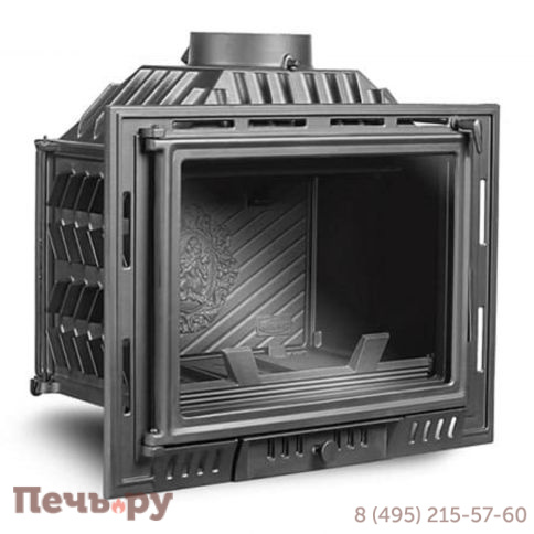 Каминная чугунная топка Kaw-Met W6 13,7 кВт фото 11
