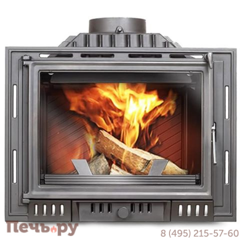 Каминная чугунная топка Kaw-Met W6 13,7 кВт фото 7