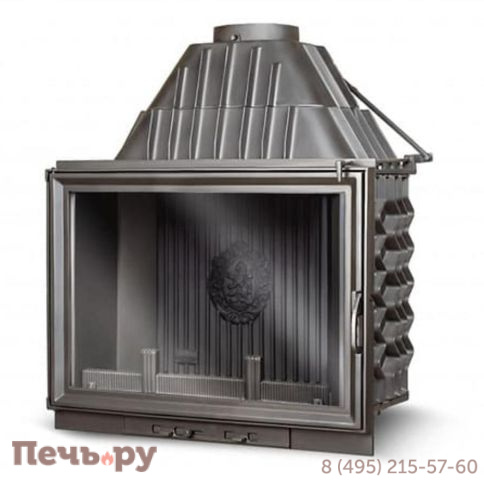 Каминная чугунная топка Kaw-Met W8 17,5 кВт Eko фото 8