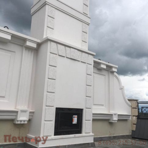 Каминная чугунная топка Kaw-Met W9 А фото 5