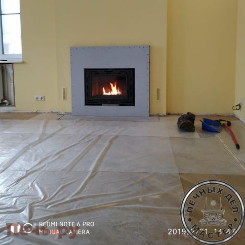 Каминная чугунная топка Kaw-Met W9 А фото 6