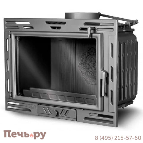Каминная чугунная топка  Kaw-Met W9A 9,8 кВт Eko фото 6