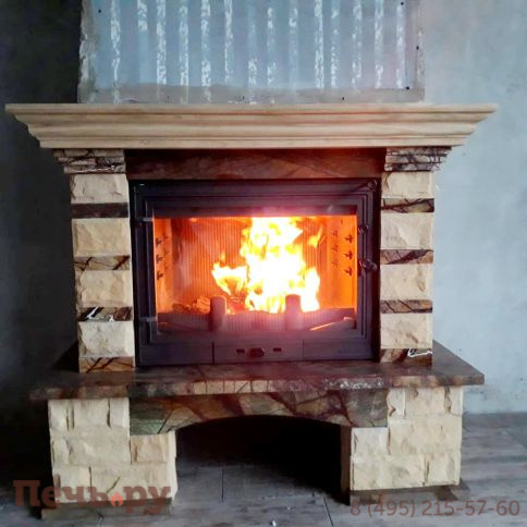 Каминная облицовка Bella Italia Laura 800 пристенная фото 5