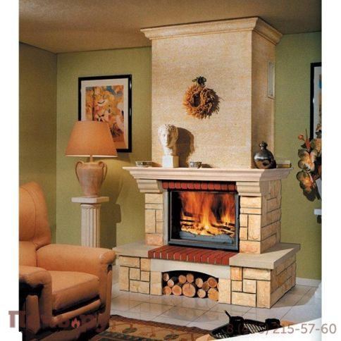 Каминная облицовка Bella Italia Marta 700 пристенная фото 3