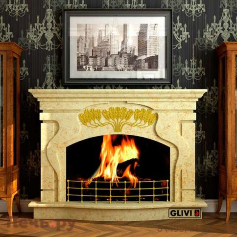 Каминная облицовка Glivi Генуя фото