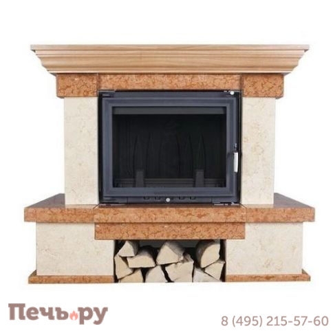 Каминная облицовка Kratki Bella (Maja, Antek) фото