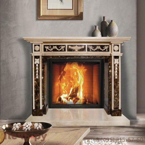 Каминная облицовка Madeira Juventa galala beige/emperador фото 3