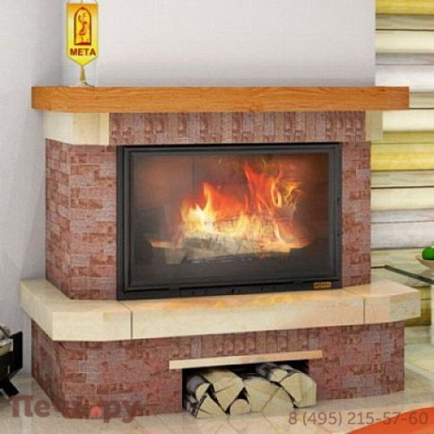 Каминная облицовка Мета Спарта 800/900 серия Новая Антика фото