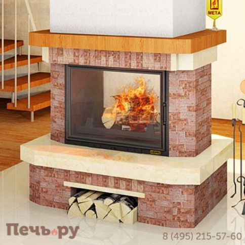 Каминная облицовка Мета Центурион DF 800 серия Новая Антика фото