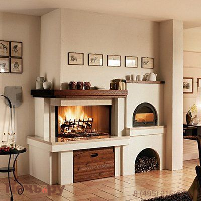 Каминная облицовка Piazzetta CORTINA без духовки фото