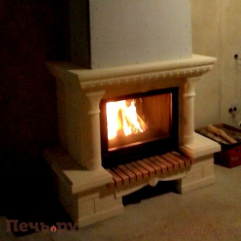 Каминная облицовка Supra Turenne blanc фото 3