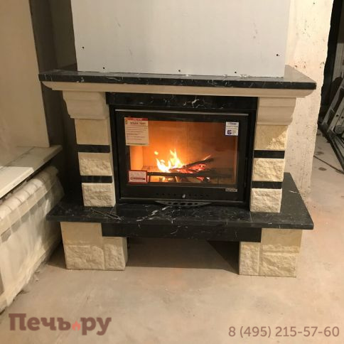 Каминная стальная топка Мета Эльба 700П фото 4