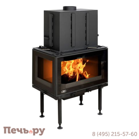 Каминная топка ABX Boston Aqua, с теплообменником фото