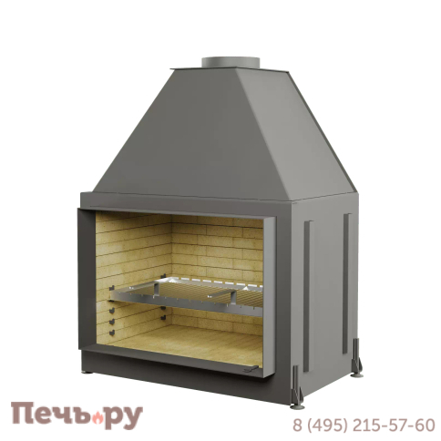 Каминная топка Астов ОПС 900 открытая фото 14