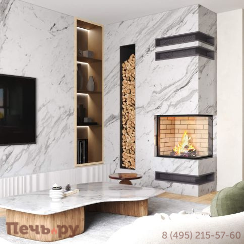 Каминная топка Астов П2С 600 фото 20