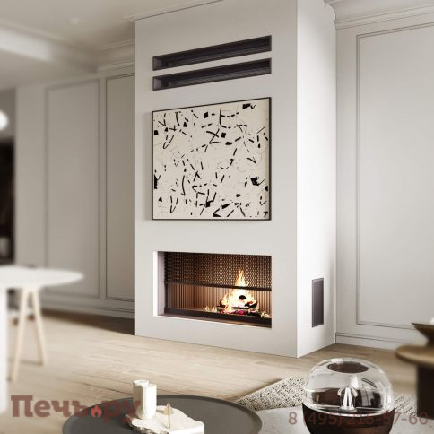 Каминная топка Астов с сеткой О1С 120/57 фото 4