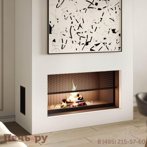 Каминная топка Астов с сеткой О1С 120/57 фото 5