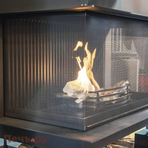 Каминная топка Астов с сеткой О1С 120/57 фото 7