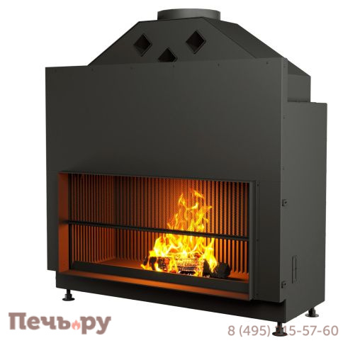 Каминная топка Астов с сеткой О1С 120/57 фото