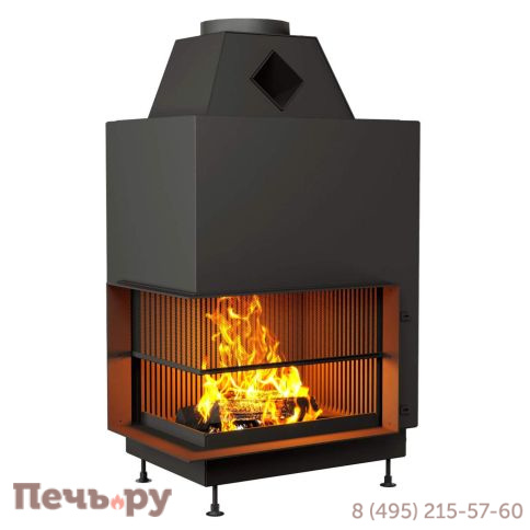 Каминная топка Астов с сеткой О2С 70/50 L/R фото 3