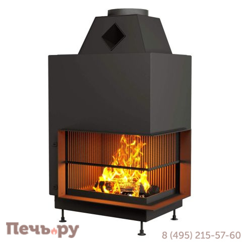 Каминная топка Астов с сеткой О2С 70/50 L/R фото