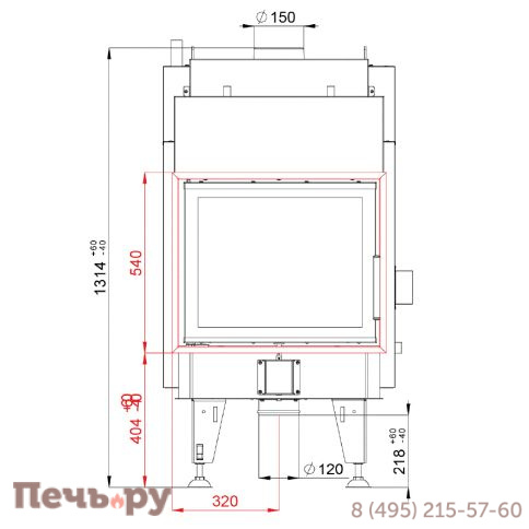 Каминная топка BeF Home Aqualite 6 фото 5