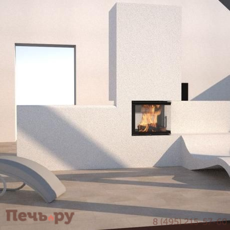 Каминная топка BeF Home Twin 7 CP-CP/CL-CL фото 4