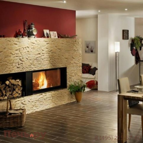 Каминная топка Brunner Architektur-Kamin 45/101 с подъемом фото 11