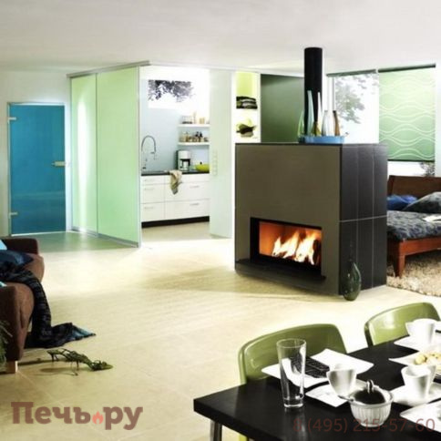 Каминная топка Brunner Architektur-Kamin 45/101 с подъемом фото 5