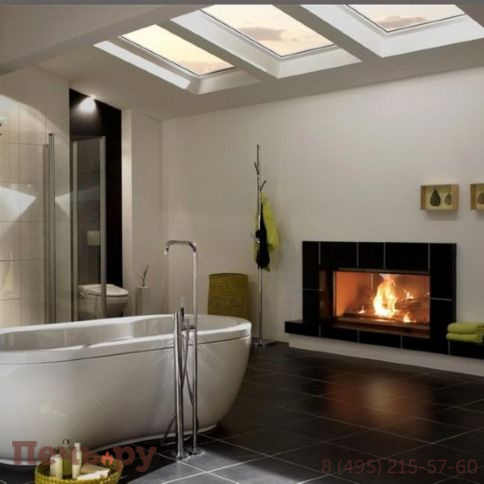 Каминная топка Brunner Architektur-Kamin 45/101 с подъемом фото 7