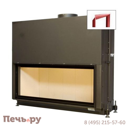 Каминная топка Brunner Architektur-Kamin 53/135 с подъемом фото 4