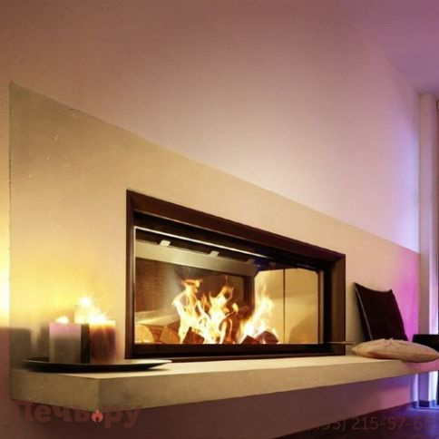 Каминная топка Brunner Architektur-Kamin 53/135 с подъемом фото 6