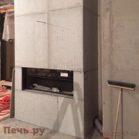 Каминная топка Brunner Architektur-Kamin 53/135 с подъемом фото 7