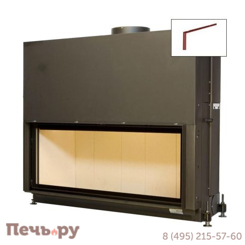 Каминная топка Brunner Architektur-Kamin 53/135 с подъемом фото