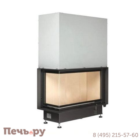 Каминная топка Brunner Architektur-Kamin Eck 45/101/40 с цельногнутым стеклом фото 6