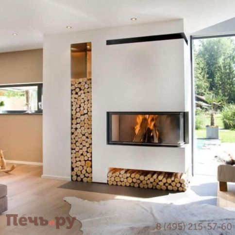 Каминная топка Brunner Architektur-Kamin Eck 53/121/50 фото 8