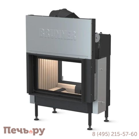 Каминная топка Brunner BKH 42/66 tunnel с подъемом фото