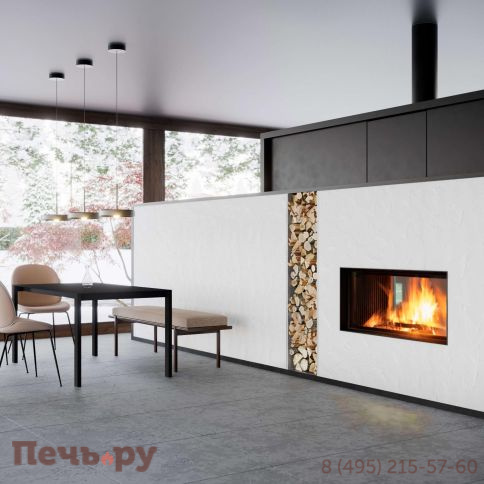 Каминная топка Brunner BKH 42/98 tunnel с подъемом фото 4