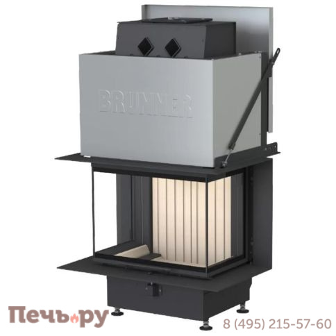 Каминная топка Brunner BKH Panorama 45/35/60/35 ST фото