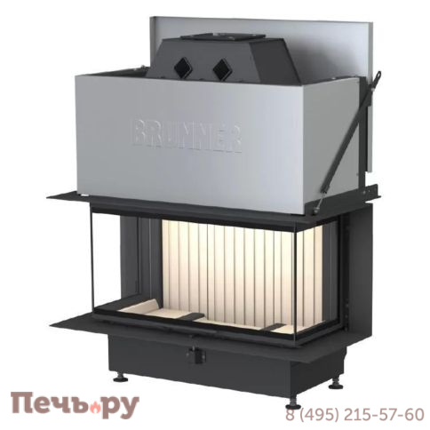 Каминная топка Brunner BKH Panorama 45/35/90/35 ST фото