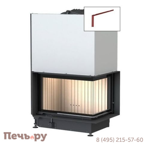 Каминная топка Brunner Eck-Kamin 45/67/44 с подъемом фото 9