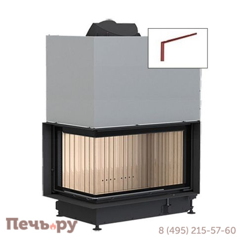 Каминная топка Brunner Eck-Kamin 45/82/48 с подъемом фото 11