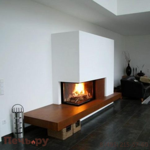 Каминная топка Brunner Eck-Kamin 45/82/48 с подъемом фото 7