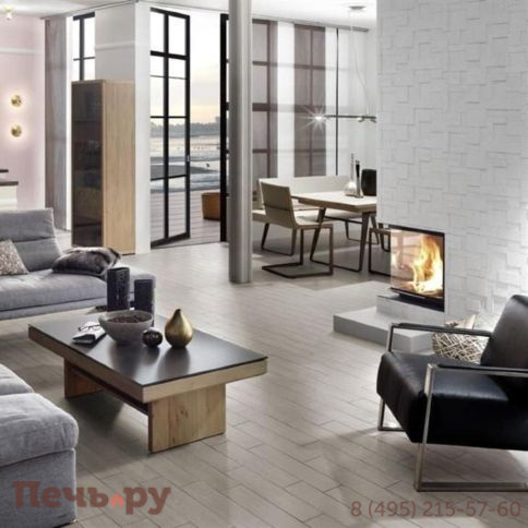 Каминная топка Brunner Eck-Kamin 51/52/52 с подъемом (стекло - угловое) фото 4