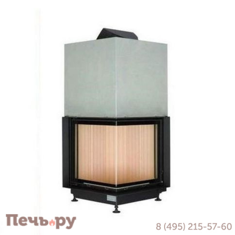 Каминная топка Brunner Eck-Kamin 51/52/52 с подъемом (стекло - угловое) фото 8