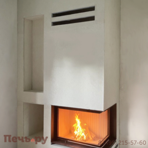 Каминная топка Brunner Eck-Kamin 57/82/48 с подъемом фото 13