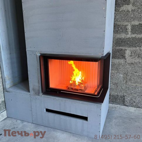 Каминная топка Brunner Eck-Kamin 57/82/48 с подъемом фото 14