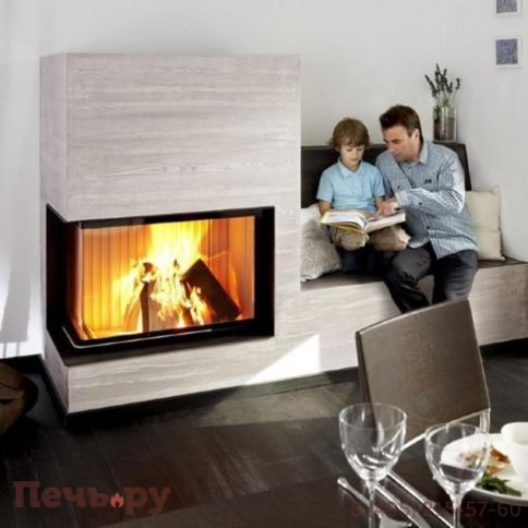 Каминная топка Brunner Eck-Kamin 57/82/48 с подъемом фото 8