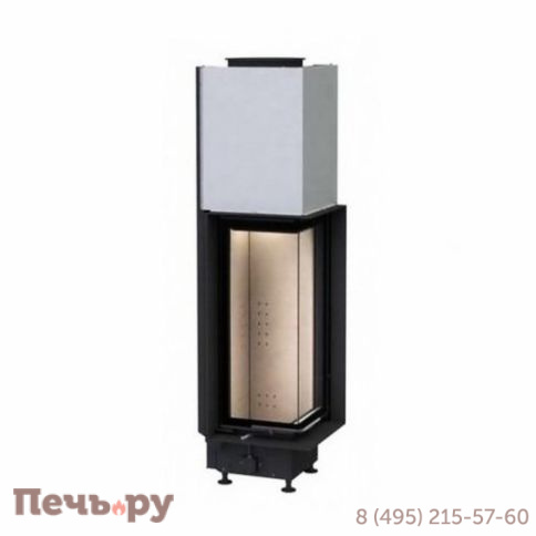 Каминная топка Brunner Eck-Kamin 70/33/33 с подъемом (стекло - угловое) фото 7